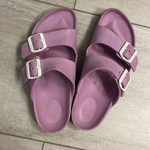 Lilac Birkenstocks